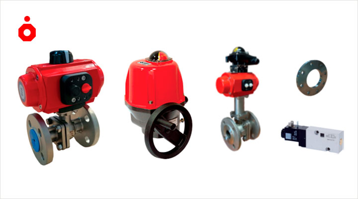 Complementos y accesorios para válvulas industriales
